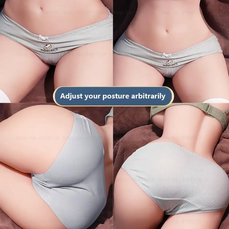 Large Half Body Sex Doll Sexy Women Big Breast Boobs Huge Ass Vagina Anal Pocket Pussy Erotic Sex Toys for Men Male Masturbator