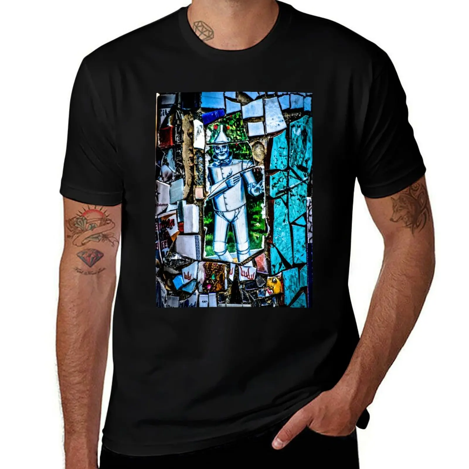 

Tin Man T-Shirt anime stuff plus sizes cheap stuff men t shirts high quality