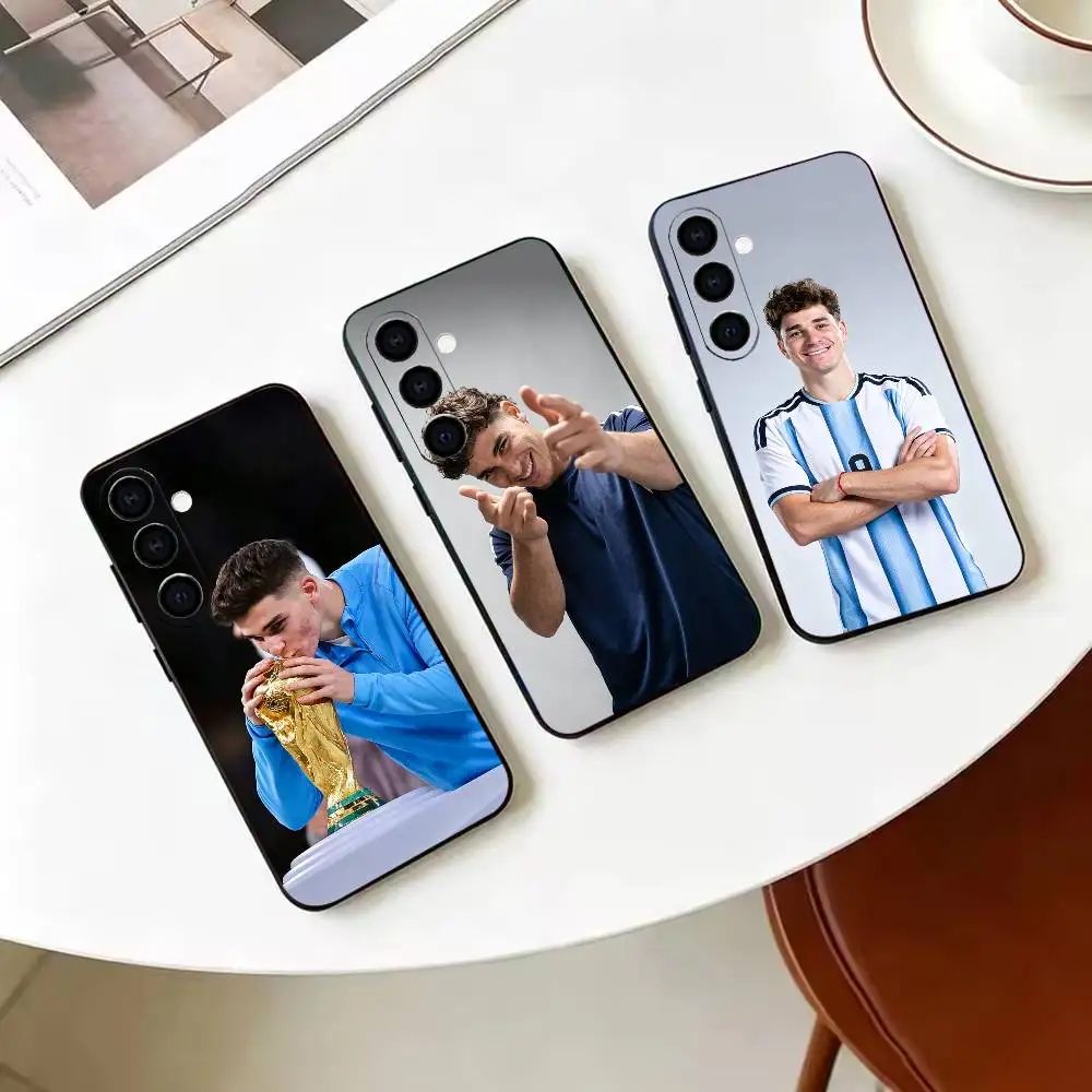 Box Killer Julian Alvarez-z  Black Soft Silicone Phone Case For Samsung Galaxy A71 A72 A73 A51 & Other Related Models