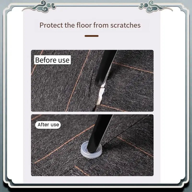 

4Pcs Chair Leg Caps Feet Protector Pads Furniture Table Covers Socks Plugs Cover Furniture Leveling Feet Home Durable