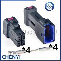 4 Pin auto motorcycle waterproof connector wire harness plug 04R-JWPS-VKELE-DX-A1 04T-JWPS-VKELE-DZ-A1 For KTM