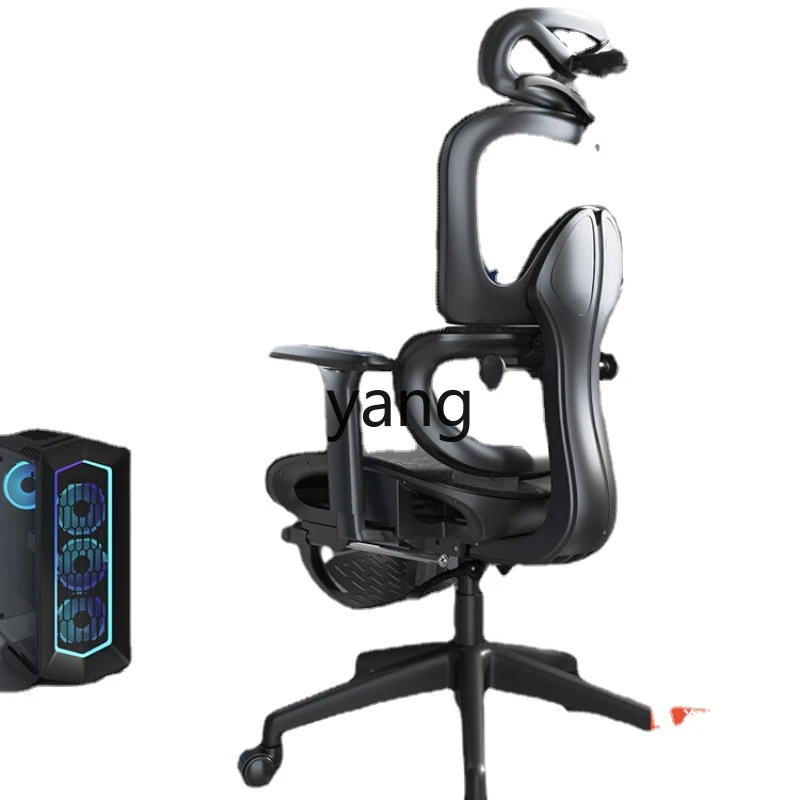 Yjq Gaming Chair Home Chair Male Engineering Seat Game Chair Internet Celebrity Live Anchor for Girls