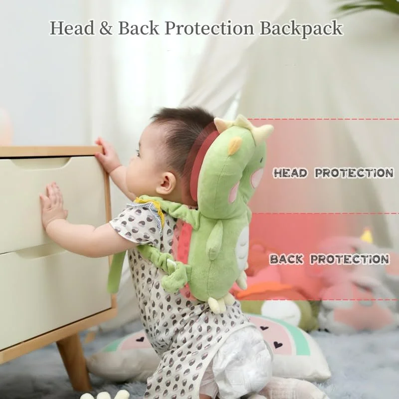 아기 안전 베개 유아 머리 보호대 안전 패드 만화 동물 낙상 방지 베개 보호 헤드기어 아기 크리스마스 선물