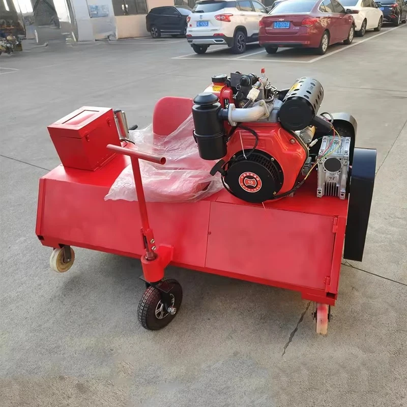 Synthetic Turf Sweeper Machine Artificial Grass Brushing Machine for Football Field Brush Tools