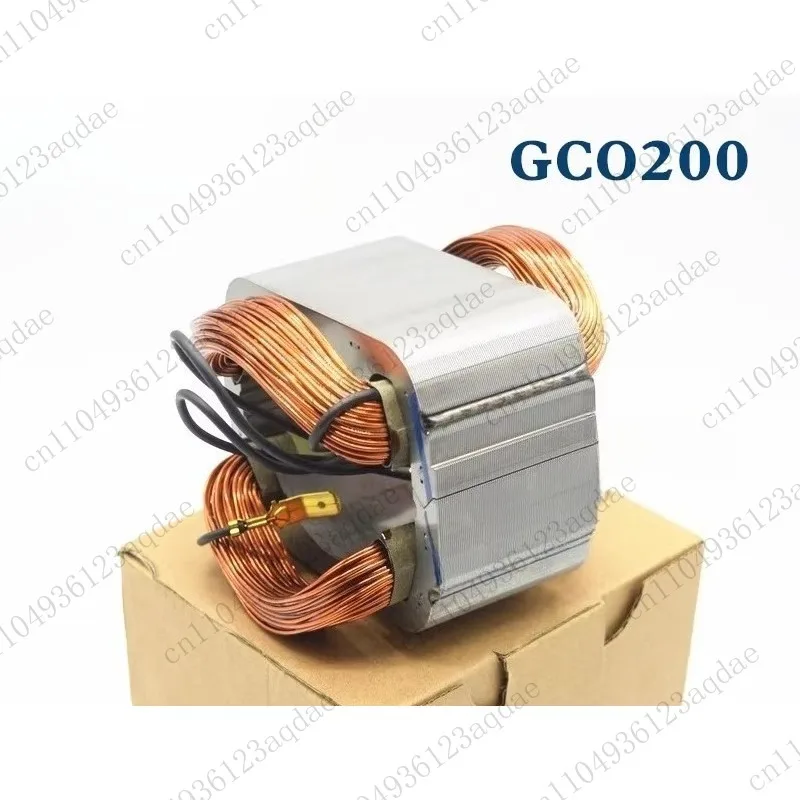 355 Cutting Machine Stator G-C-O200 Steel Desktop Saw Pure Copper Wire Coil Motor Accessories