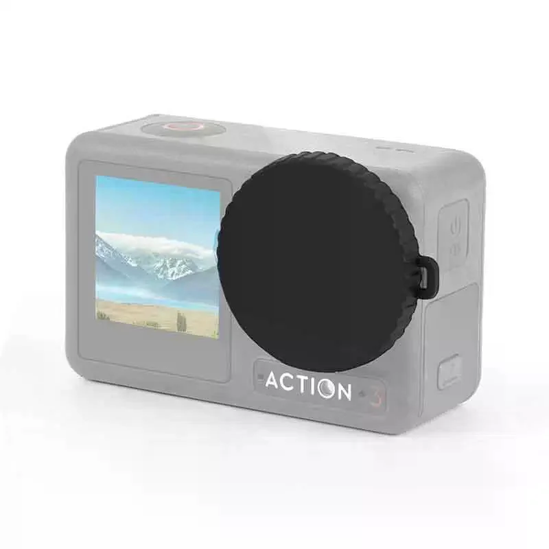 حافظة من السيليكون لهاتف أكشن 5 برو 4 3 غطاء جسم الكاميرا الرياضية مع غطاء العدسة ملحقات حماية مطاط السيليكون #2