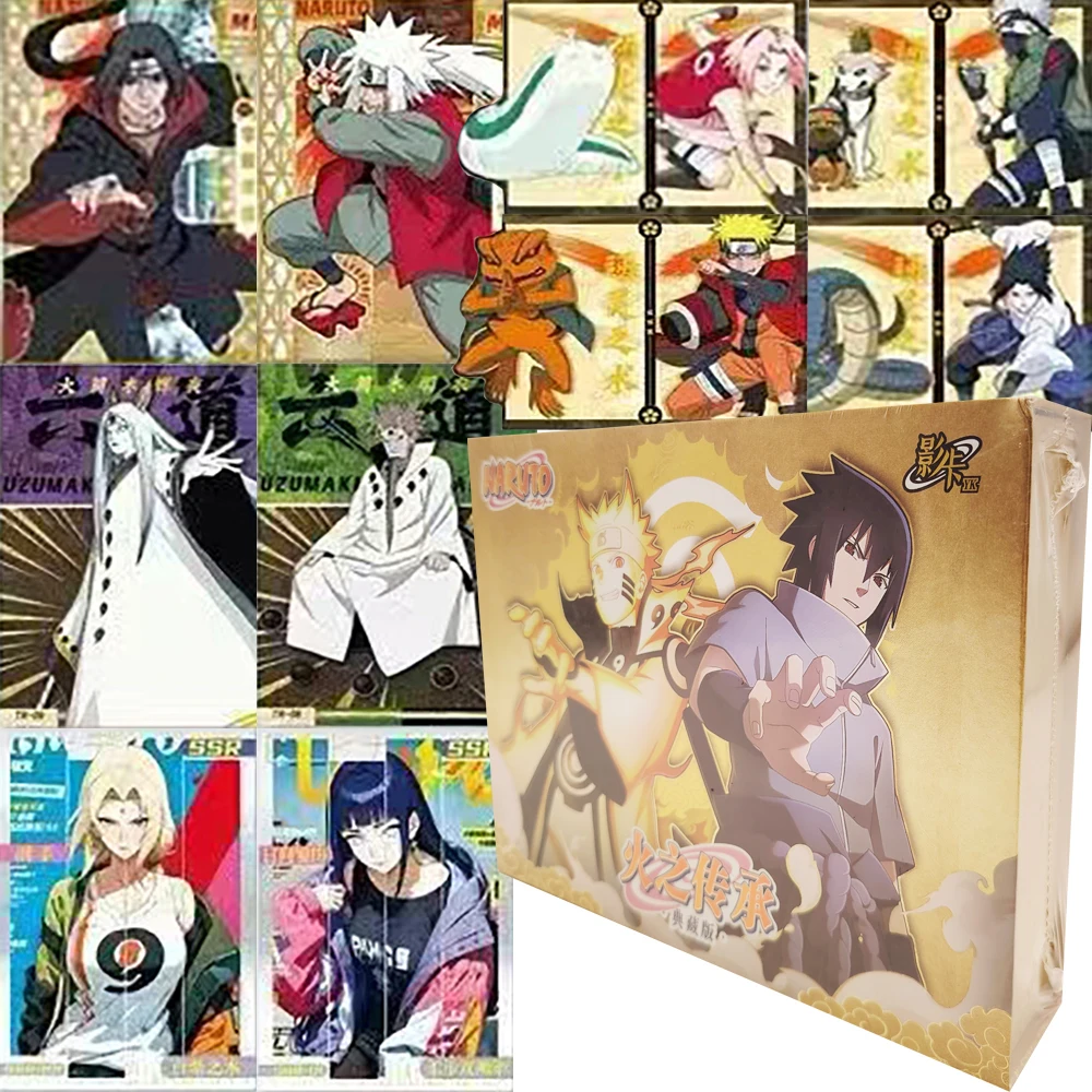 

Naruto Collection Cards Anime Character Hot Blooded Combat Action Hobby Cards Children's Favorite Trendy Peripheral Holiday Gift
