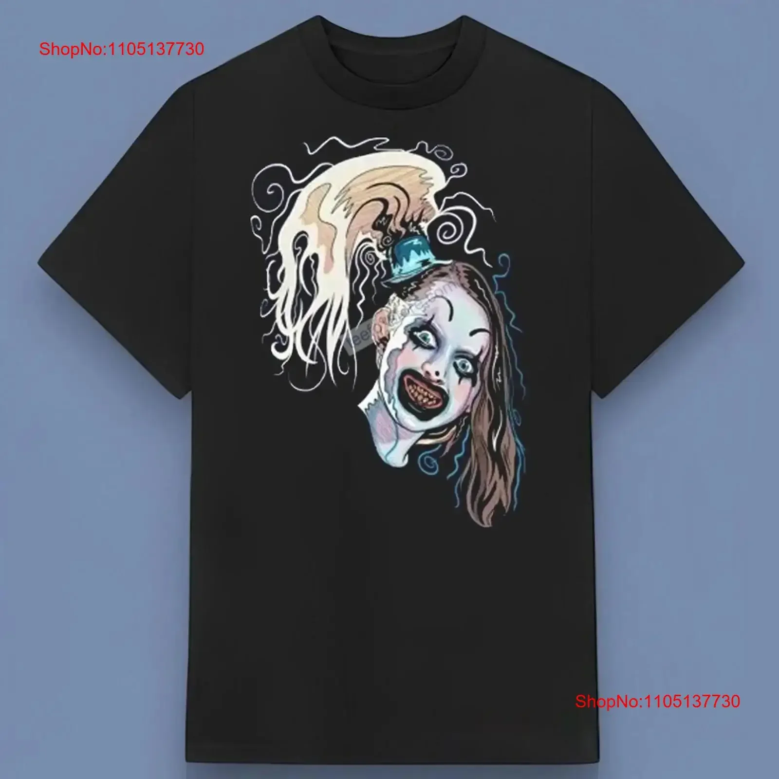Terrifier 2 The Little Pale Girl Movie Black T Shirt Great For Any Occasion S 4XL vintage Washed Slightly streetwear homme