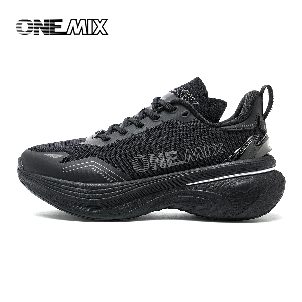ONEMIX New Shock-Absorbing and Wear-Resistant Man Running Shoes Fashionable Fitness Women Sports Shoes Lightweight Road Shoes