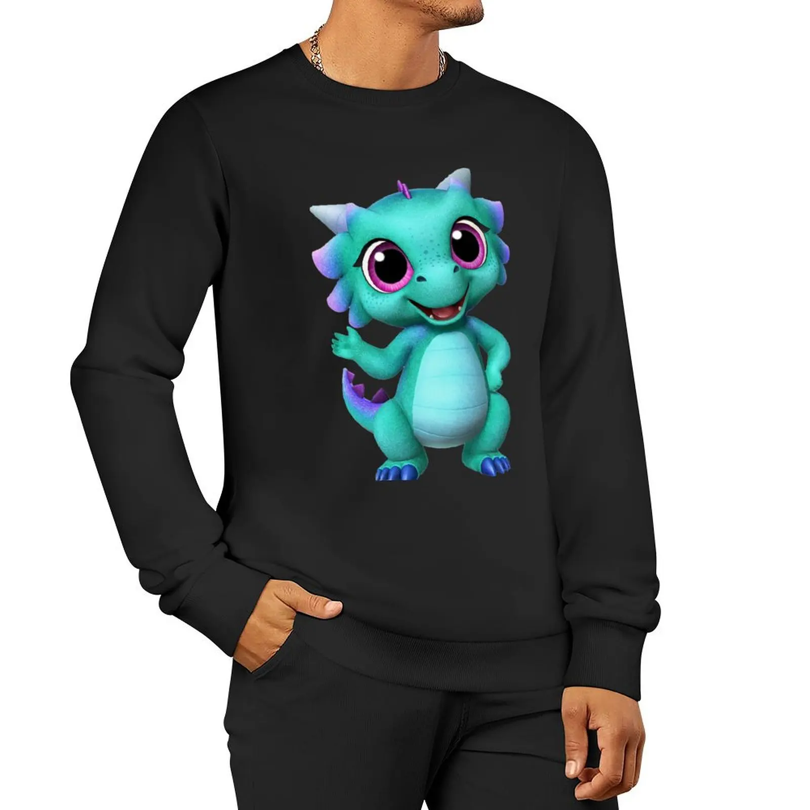 

Shimmer and shine poster Pullover Hoodie autumn sweatshirt for men