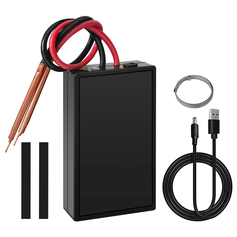 Mini 18650 Akku-Schweißgerät Handgehaltenes DIY-Punktschweißgerät-Set 6-stufig Einstellbare Energiespeicher-Punktschweißmaschine