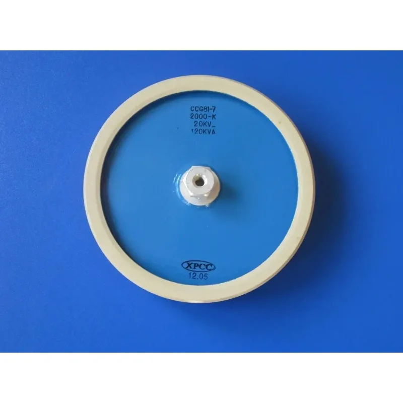 CCG81-7 2000P 2000PF 2000-K 20KV 120KVA High-frequency High-voltage Ceramic Dielectric Capacitor