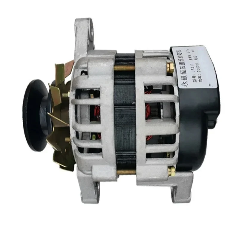 

Brushless Alternator Pulley Type Permanent Magnet,2000W 12V 24V AC Permanent Magnet Brushless pure copper High Power Generator