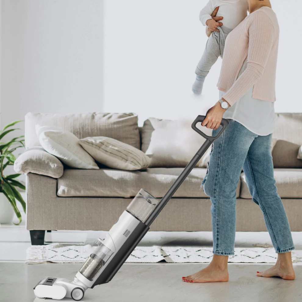 Intelligent wet dry vacuum cleaner with super suction power handheld vacuum cleaner