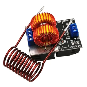 Mini Indução Aquecimento Board, Flyback Aquecedor Motorista, DIY Fogão, Bobina de ignição, High Frequency Módulo de Alimentação, DC 5-12V, 120W, ZVS 8 principais vendas mini indutor - №3