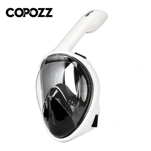 COPOZZ-mascarilla de buceo profesional para snorkel, máscara de snorkel de cara completa, gafas antiniebla para equipo de natación para adultos