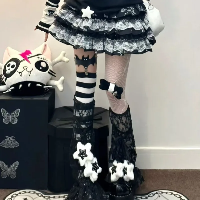 

Faldas Mujer Sweet Y2k Skirts Women Summer Fashion Patchwork Japanese Jupe A-line Cute Saia Lace Mini Skirt