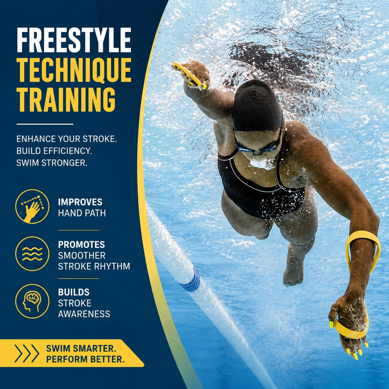 Iso Manta Freestyle Schwimmflossen Ergonomische Professionelle Schwimmübung Korrektur Schwimm- und Tauchtraining Kantenflossen – Detail 16