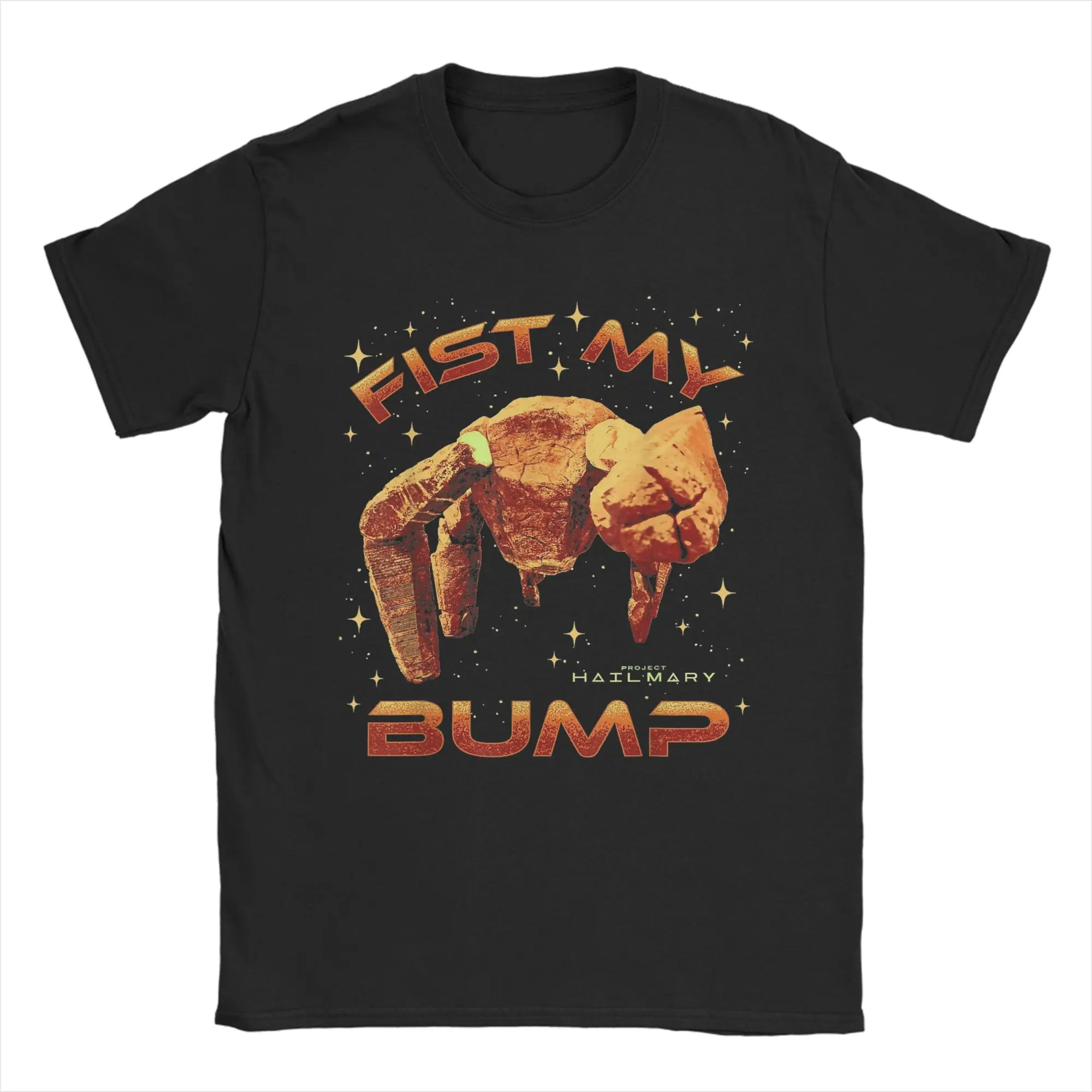 Humorous Project Hail Mary T-Shirt Men Crew Neck 100% Cotton T Shirt  Short Sleeve Tee Shirt Printing Clothing