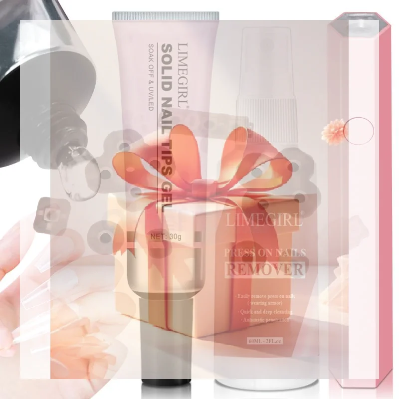 جل شفاف لاصق قوي لتمديد الأظافر الاصطناعية، 30 جرام، مناسب للاستخدام في صالونات التجميل، يُزال بالغمر بالأشعة فوق البنفسجية.