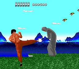 16bits PC Engine HU-CARD : THE KUNG FU ( China Warrior )