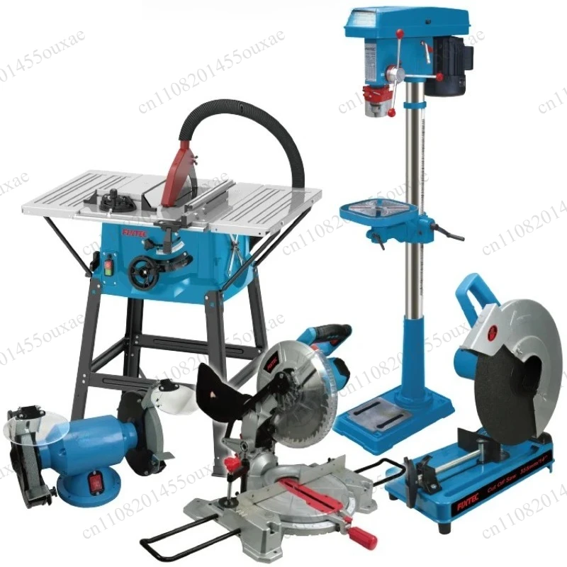 FIXTEC Heavy Duty Bench Drill Press Machine 350W 550W 750W Multi Power Vertical Table Drilling Equipment