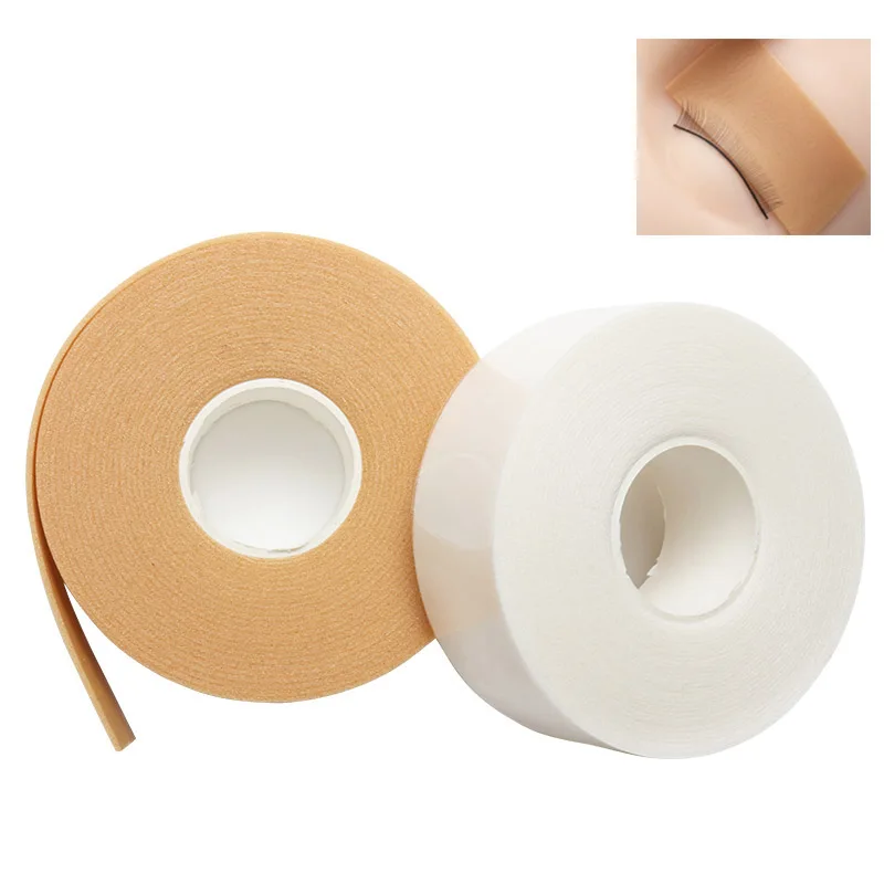 3pcs New Eyelash Extension Tool Eye Pads Foam Tape White Brown Black Foam Under Eye Patches False Lashes Grafting Makeup Tool