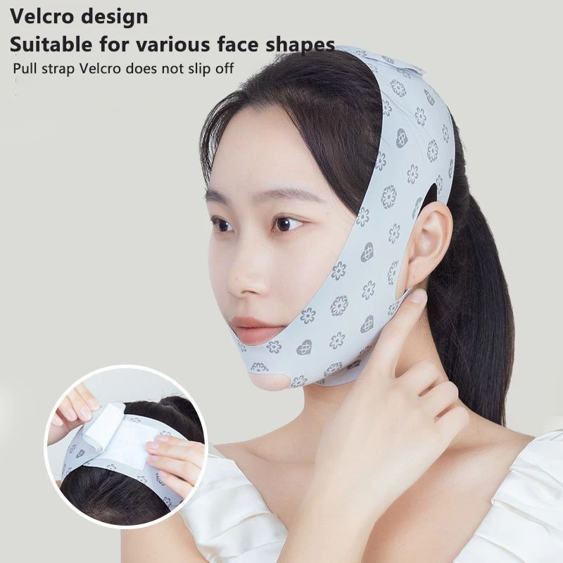 Kin Wang Afslankbandage V Shaper V Line Lifting Masker Gezicht Lifting Anti Rimpel Band Band Slaapmasker Schoonheid Gezondheid