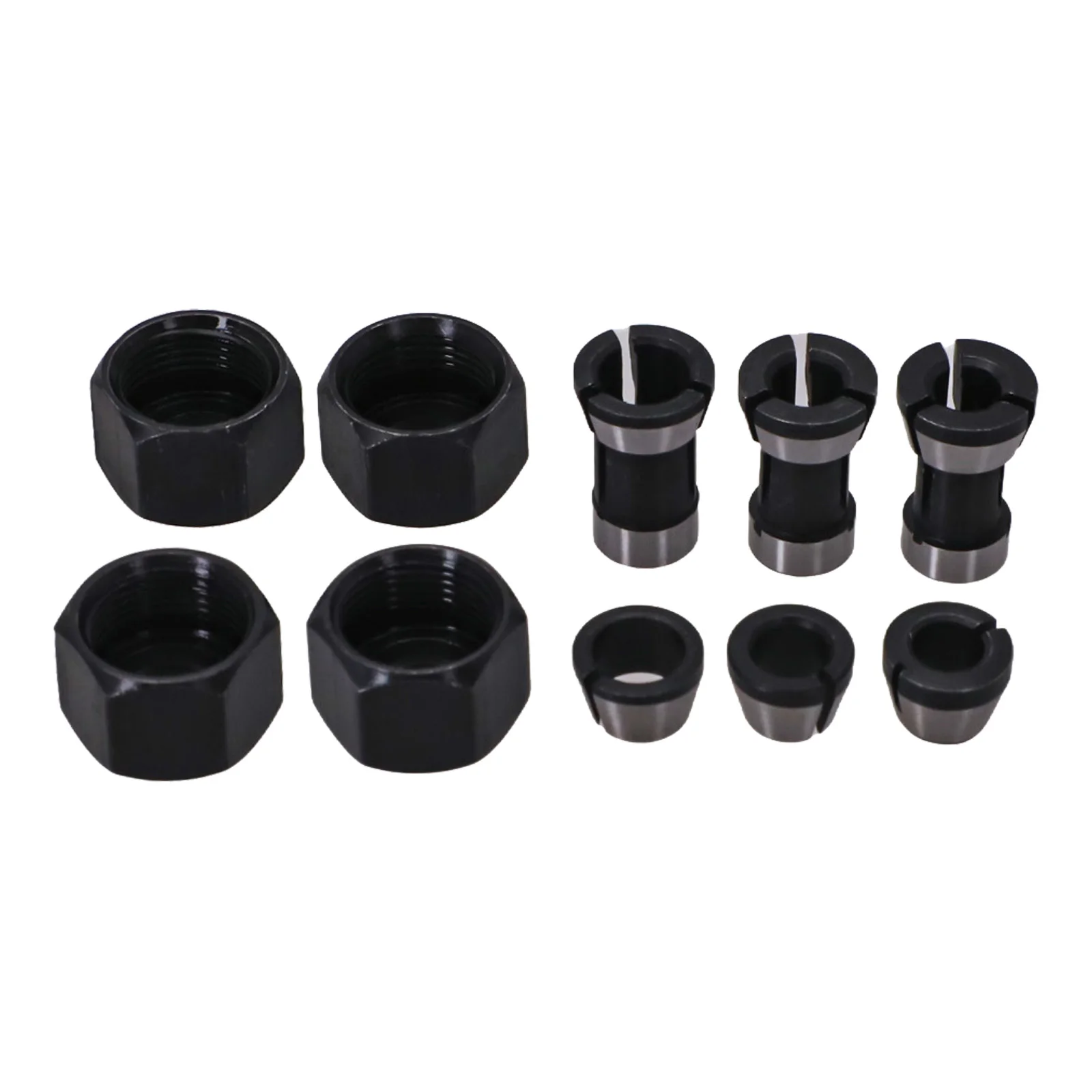 For Engraving Machine Collet Chuck Adapter Shaft Sleeve Router Bit Carpentry Projects As Pictures Shown High Strength Material