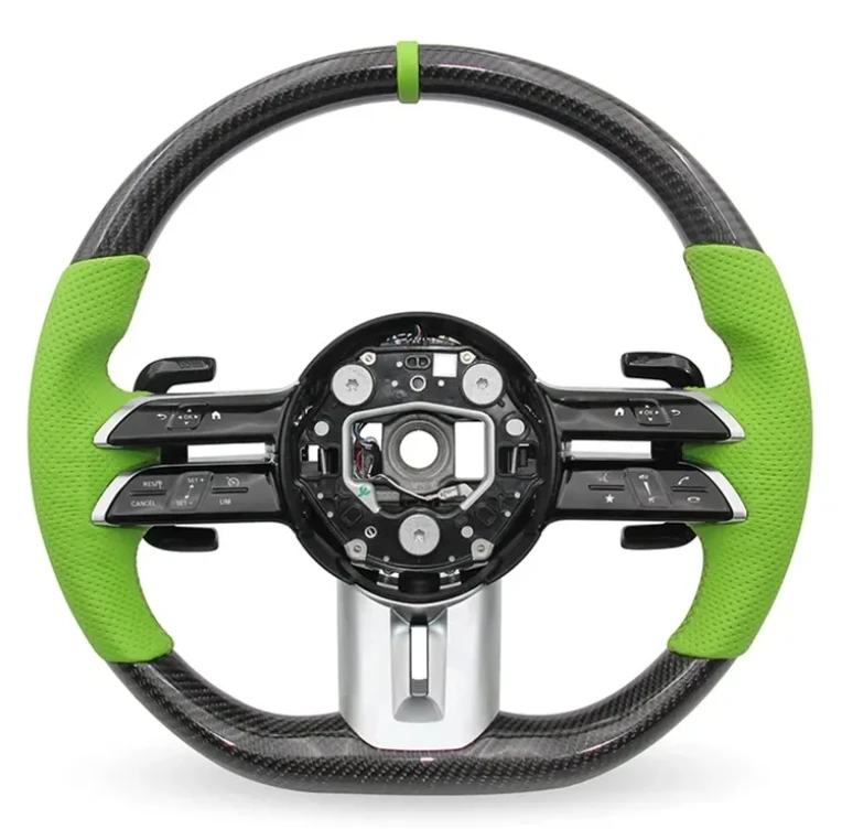 Custom LED Carbon Fiber Steering Wheel Car Steering Wheel for Mercedes C Class G Class E Class GLE GLC GT W205 204 213 W222