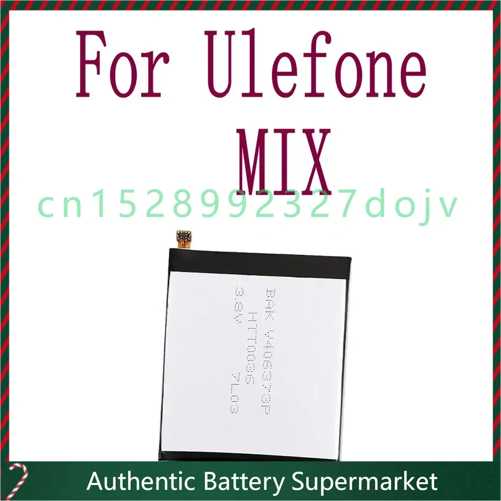 

3300mAh Battery For Ulefone MIX Li-ion Large Capacity High quality Replacement Battery Authentic Mobile Phone