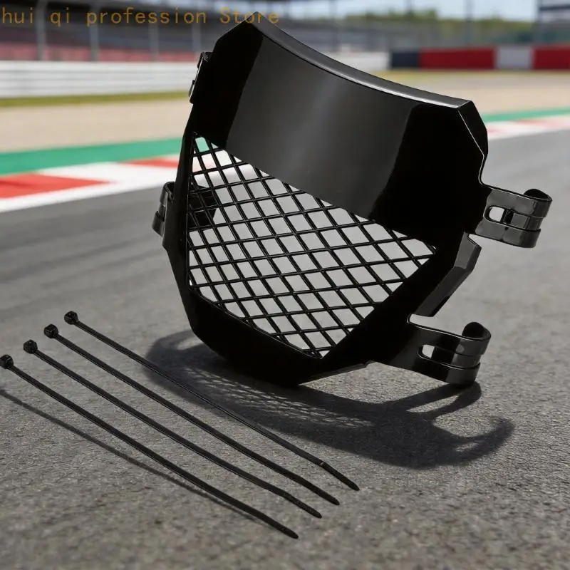 Geformtes Motorrad-Nummerntafel-Set mit unterem Kühlergrill für den Einsatz mit Dirtbikes H8WE – Detail 9
