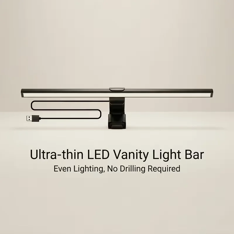 Eye-Care Desk Lamp LED Computer PC Monitor Screen Light Bar Stepless Dimming Reading USB Powered  Hanging Table Lamps Screen
