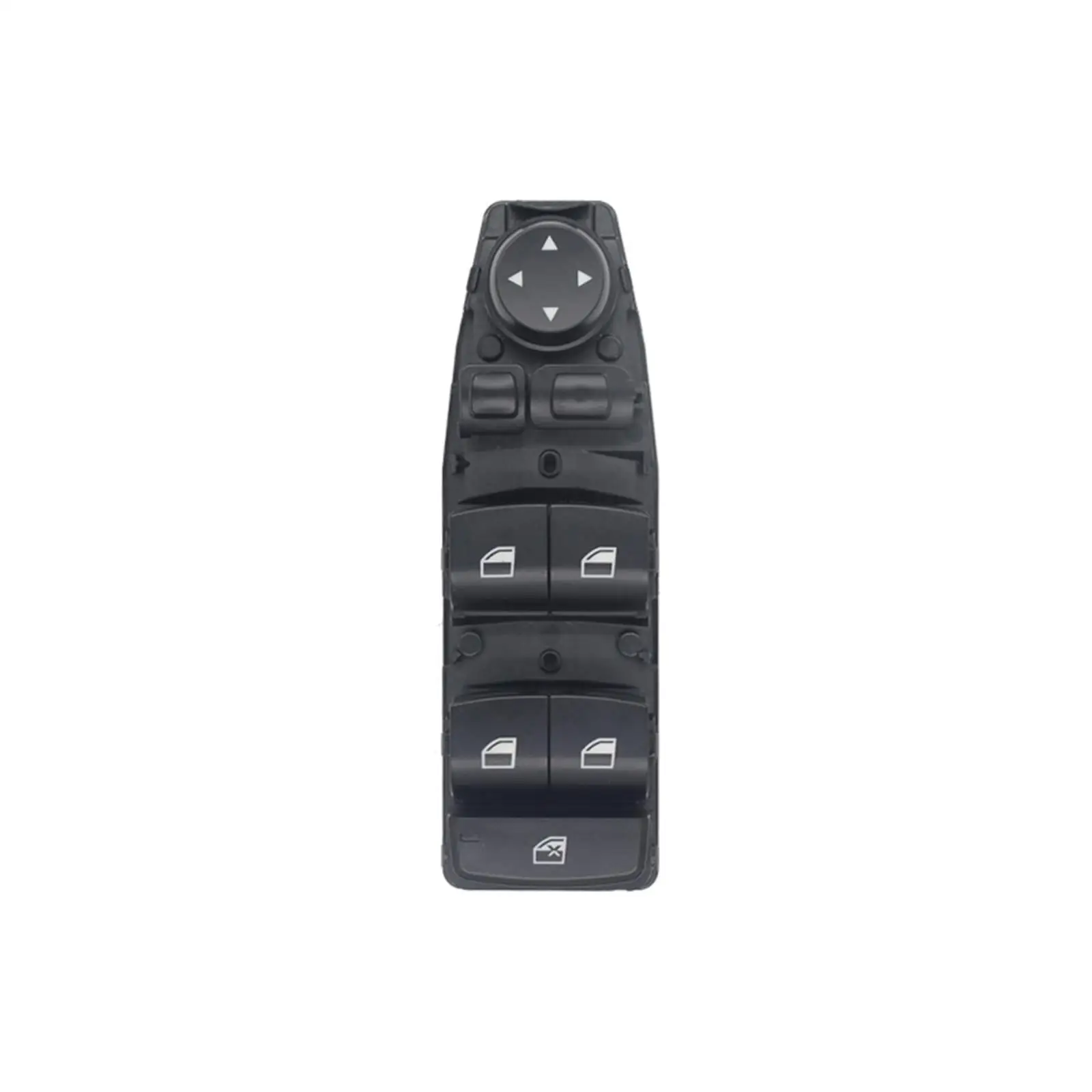 Driver Side Electric Window Switch Black Plastic Replacement for BMW 5 Series F10 F11 535i 550i with 61319238239