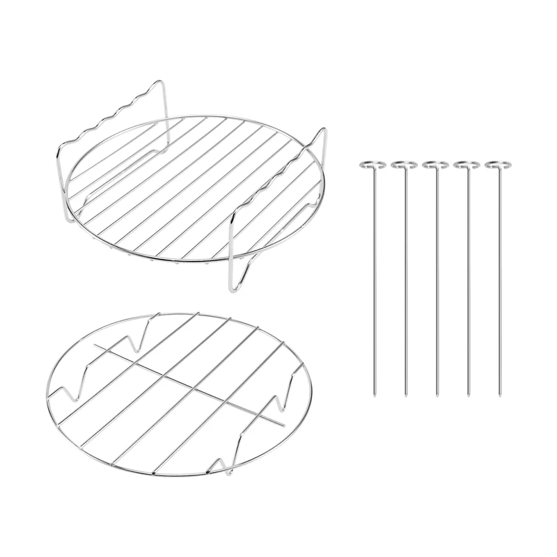 ABKR-2 個エアフライヤーアクセサリーエアフライヤーラックセット多目的二層ラック串付き XL パワーエアフライヤー用