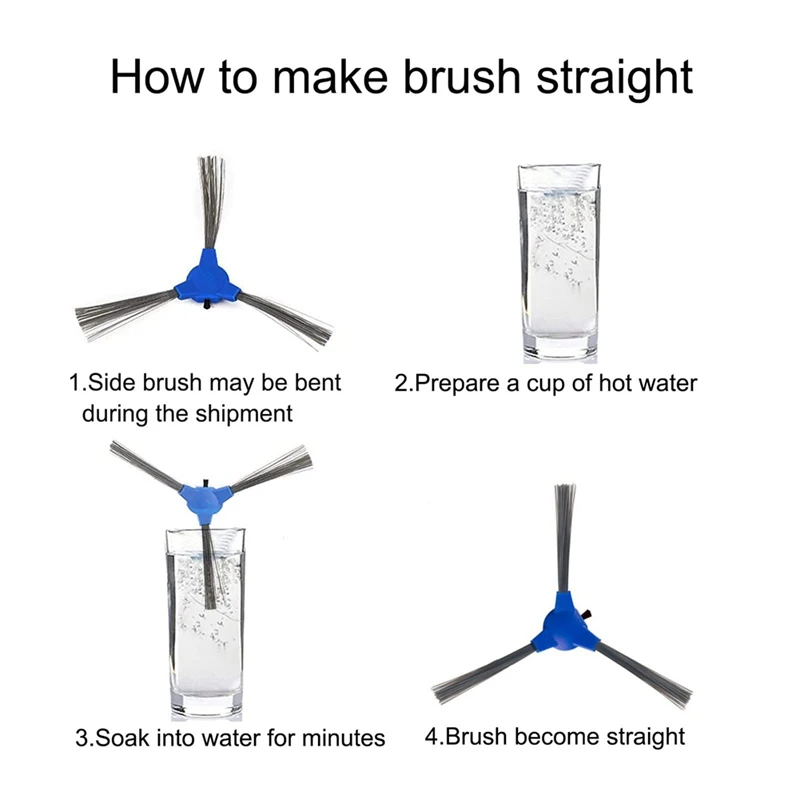 روبوفاك 11S 15C 30C 35C روبوتات مكنسة كهربائية بديلة ، فرشاة رئيسية وجانبية ، متوافقة