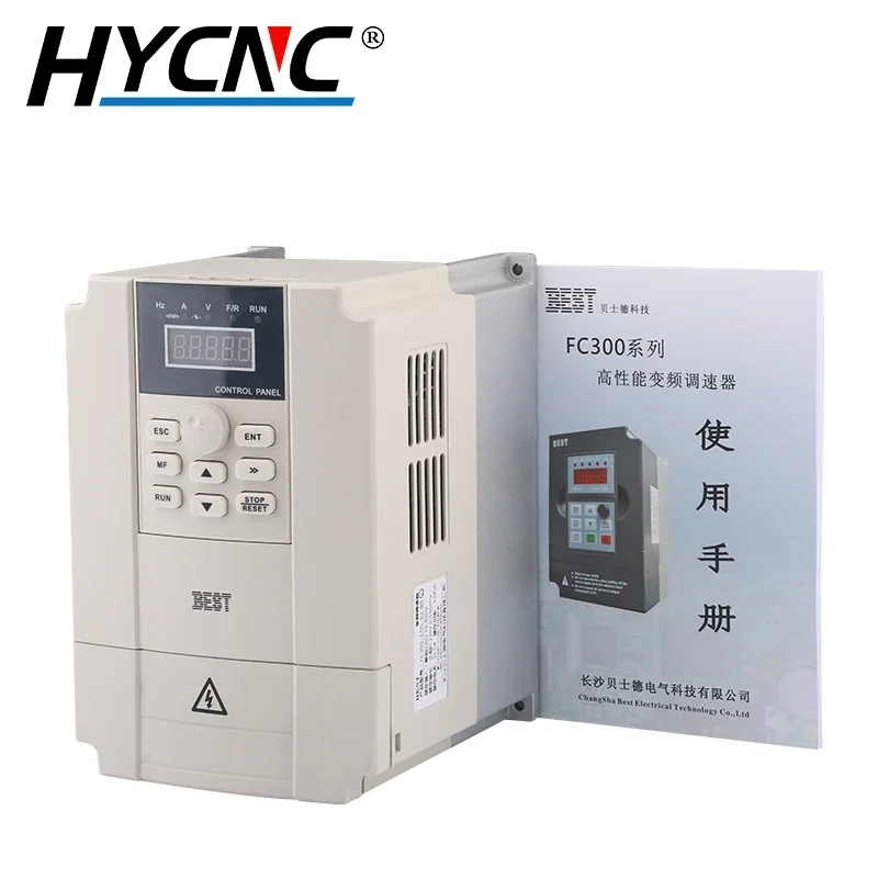 BEST Inverter VFD 3.0KW 220V Variable Frequency Drive Inverter 1000Hz Three-Phase Output For Spindle Motor Speed Control