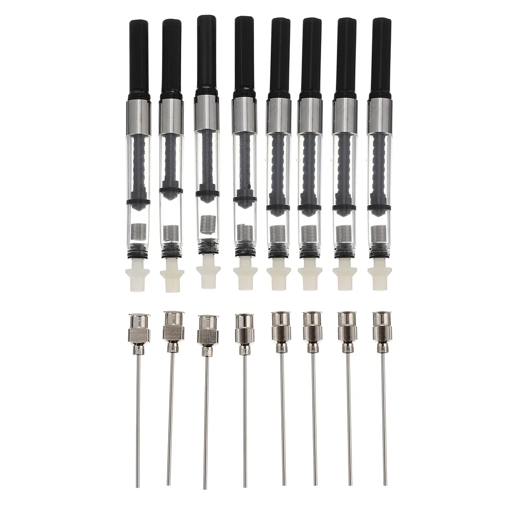 

8pcs Fountain Pen Converter 4mm 2 6mm Standard Pens School Supplies Student Refill Ink Tool Practical Function Long Use