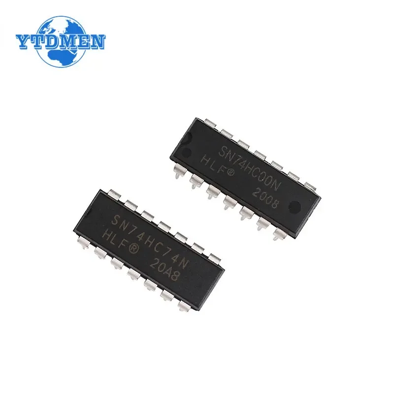 30pcs/box 74HC14 74HC373 74HC595 74HC00 74HC393 74HC573 74HC Series Logic IC Kit Integrated Circuit DIP Register Chip Driver Kit