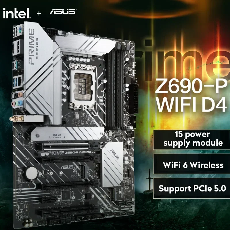 Prime Z 690 P Wifi 4 * Ddr5 Super Computer Gaming Moederborden Atx Ddr5 Ram Cpus Processor Pc Moederbord