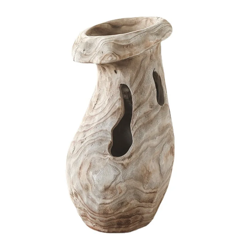 plant vase, surprised by the dead wind homestay decoration ornament creative design, retro and old entrance flower ware