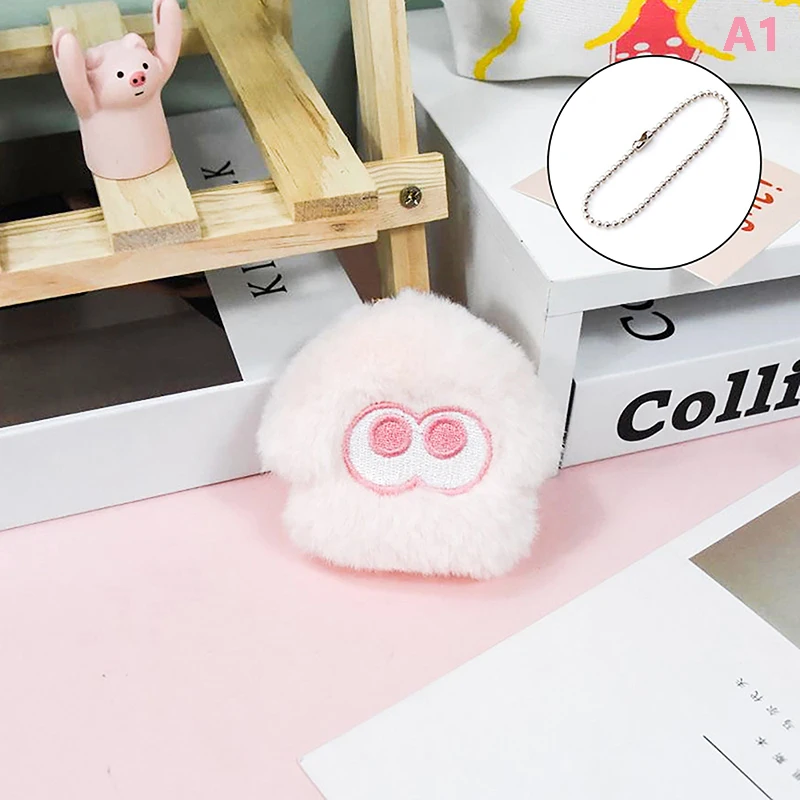 Splatoon Inkling Pluche Sleutelhanger Anime Oranje Rood Inkling Kawaii Dier Rugzak Hanger Zacht Gevulde Cartoon Speelgoed Pop Kid Gift