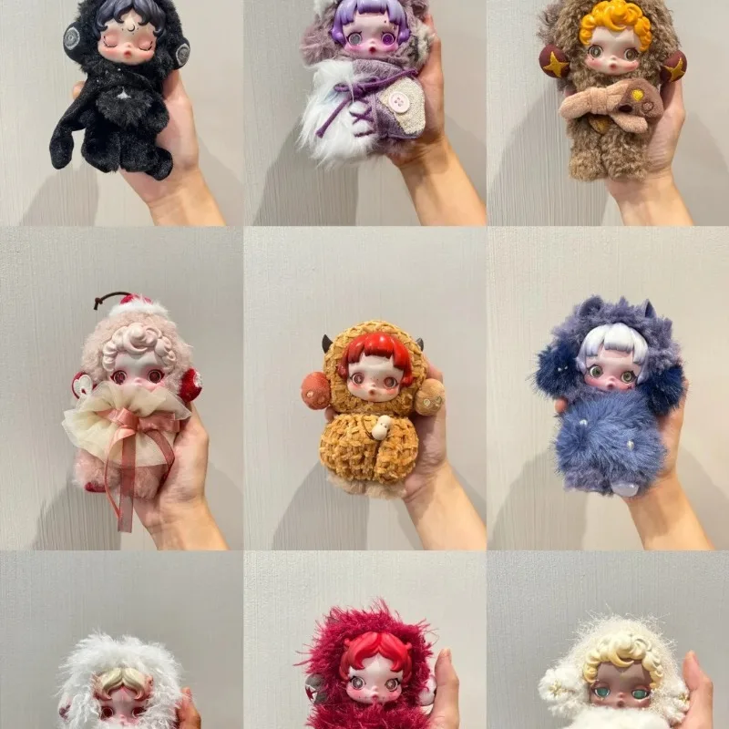 

Аутентичный POPMART SKULLPANDA без снарядный театральный брелок слепая коробка SP третьего поколения легкая тканая садовая слепая коробка на Рождество