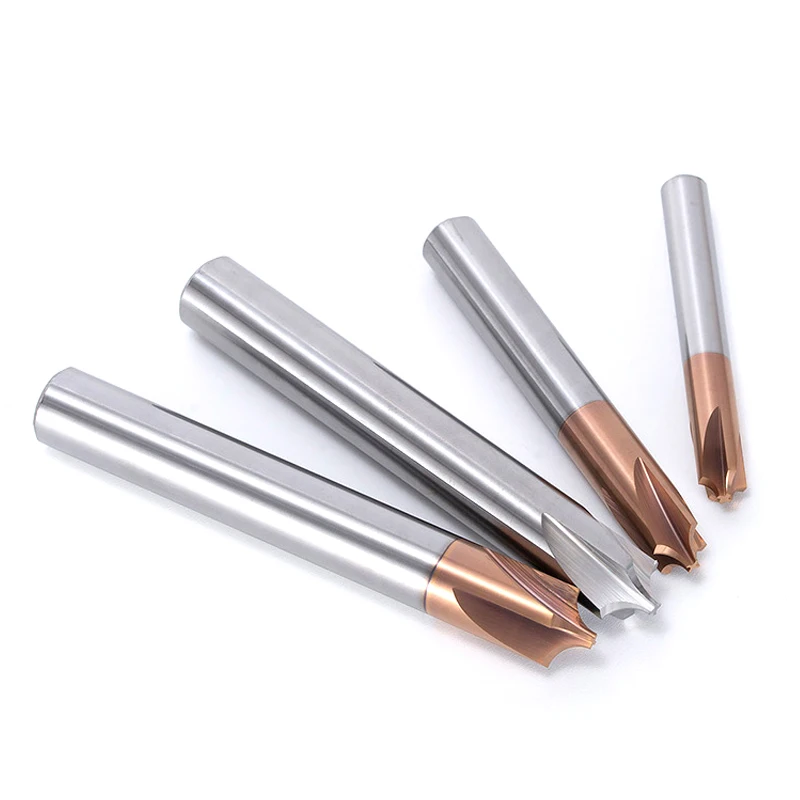 1pcs Corner Rounding Cutter R0.5-R2 50L inner radius chamfer tools solid carbide end mills deburring Router Bit