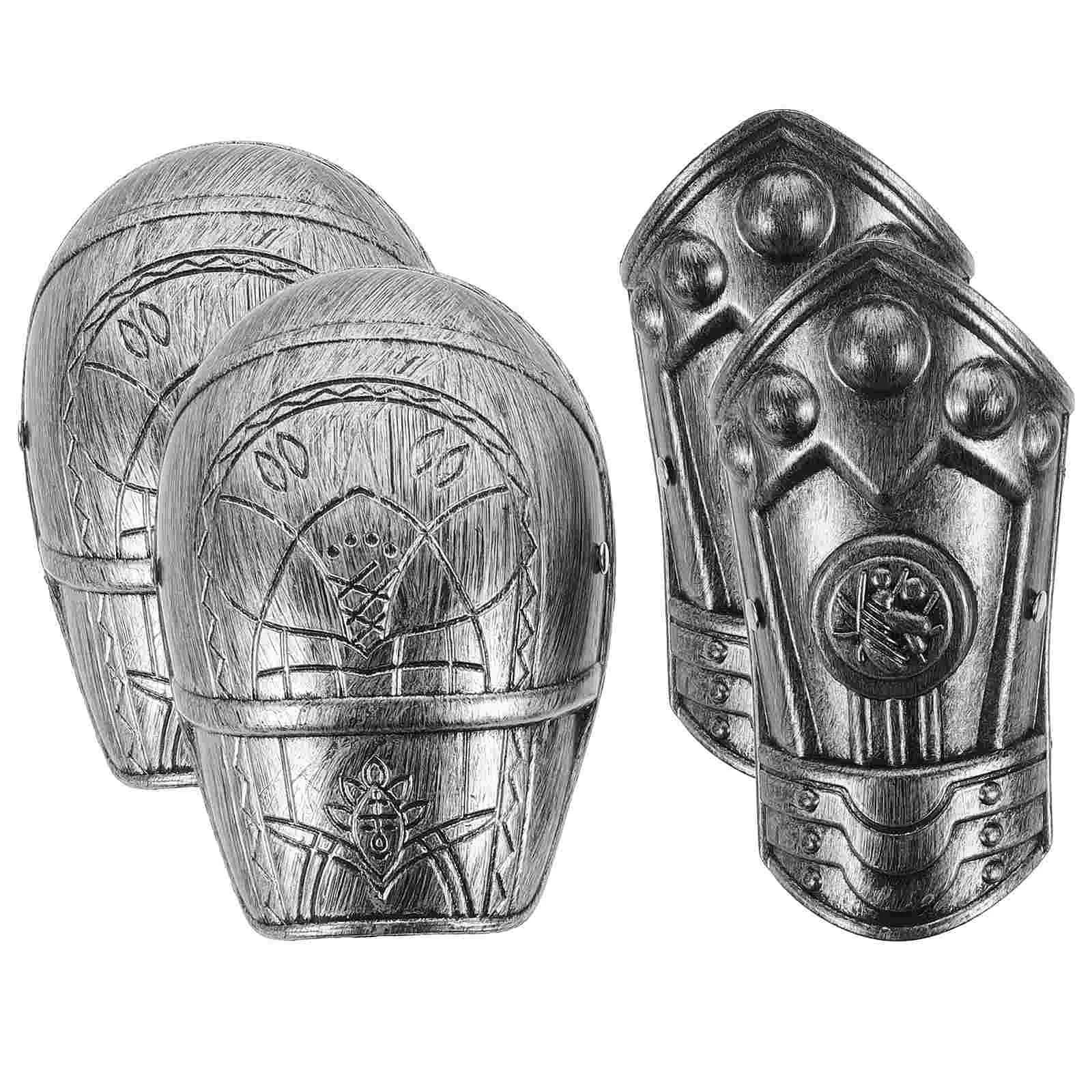 

Medieval Armors Greave Shoulder Pads Cosplay Accessories Prop Bike Child