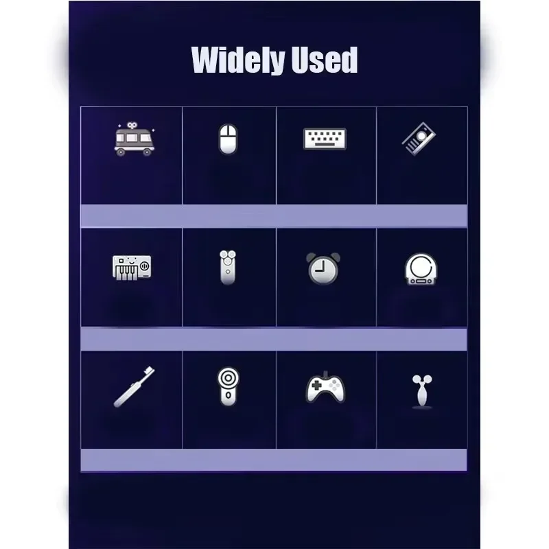 High Capacity AAA 1.5V Li-ion Battery Rechargeable Battery 3000mWh for Remote Control Mouse Small Fan Electric Toy