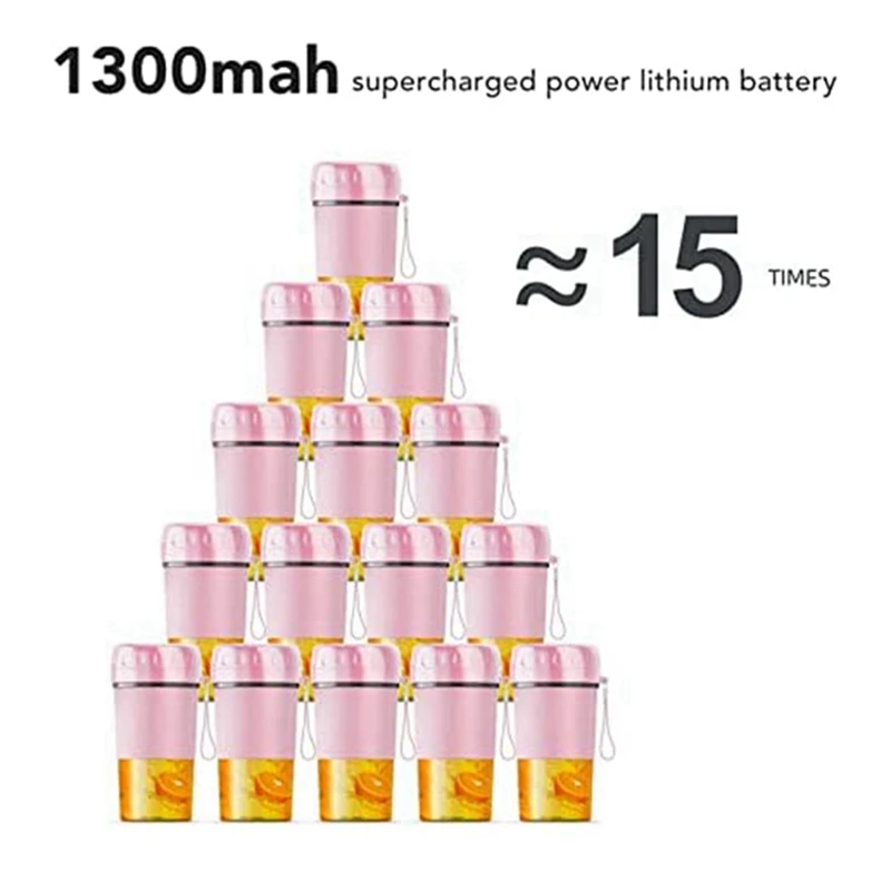 آلة كهربائية الفاكهة كوب فواكه صغيرة عصارة مريحة الشخصية الفاكهة خلاط عصير