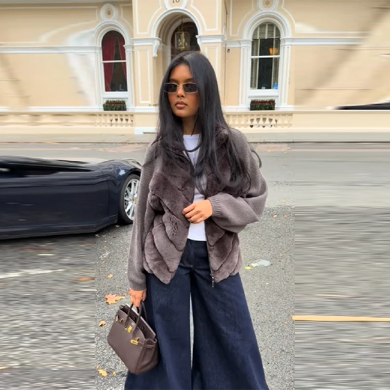 معطف عصري أنيق للخريف سترة نسائية عصرية متواضعة كاجوال أنيقة ودافئة أنيقة للحفلات ملابس الشارع للسيدات