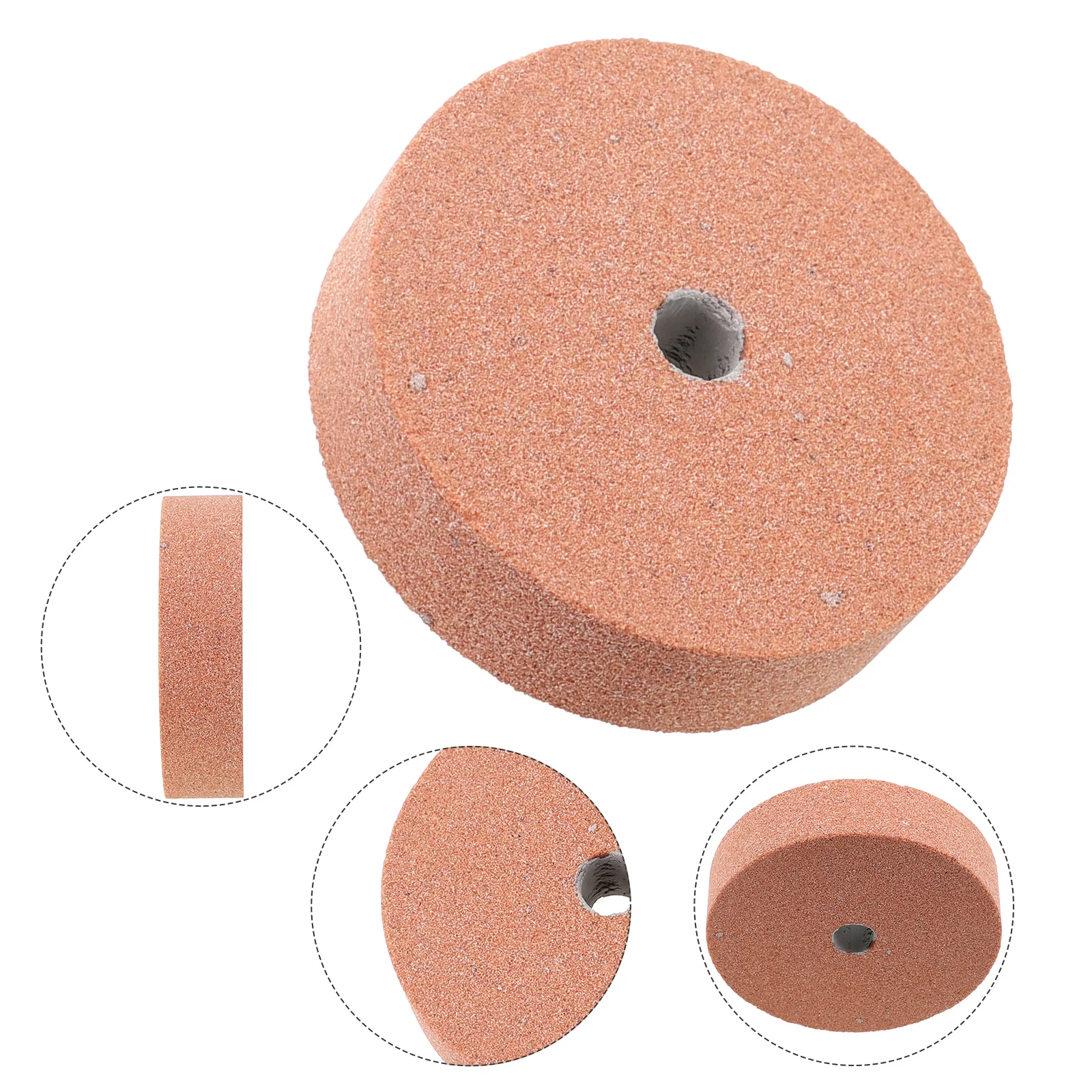 Polishing Wheel 3\" Grinding Stone 10mm Bore Set For Bench Grinder Metal Working Grinding Cutter Tools For Carpentry In Wood