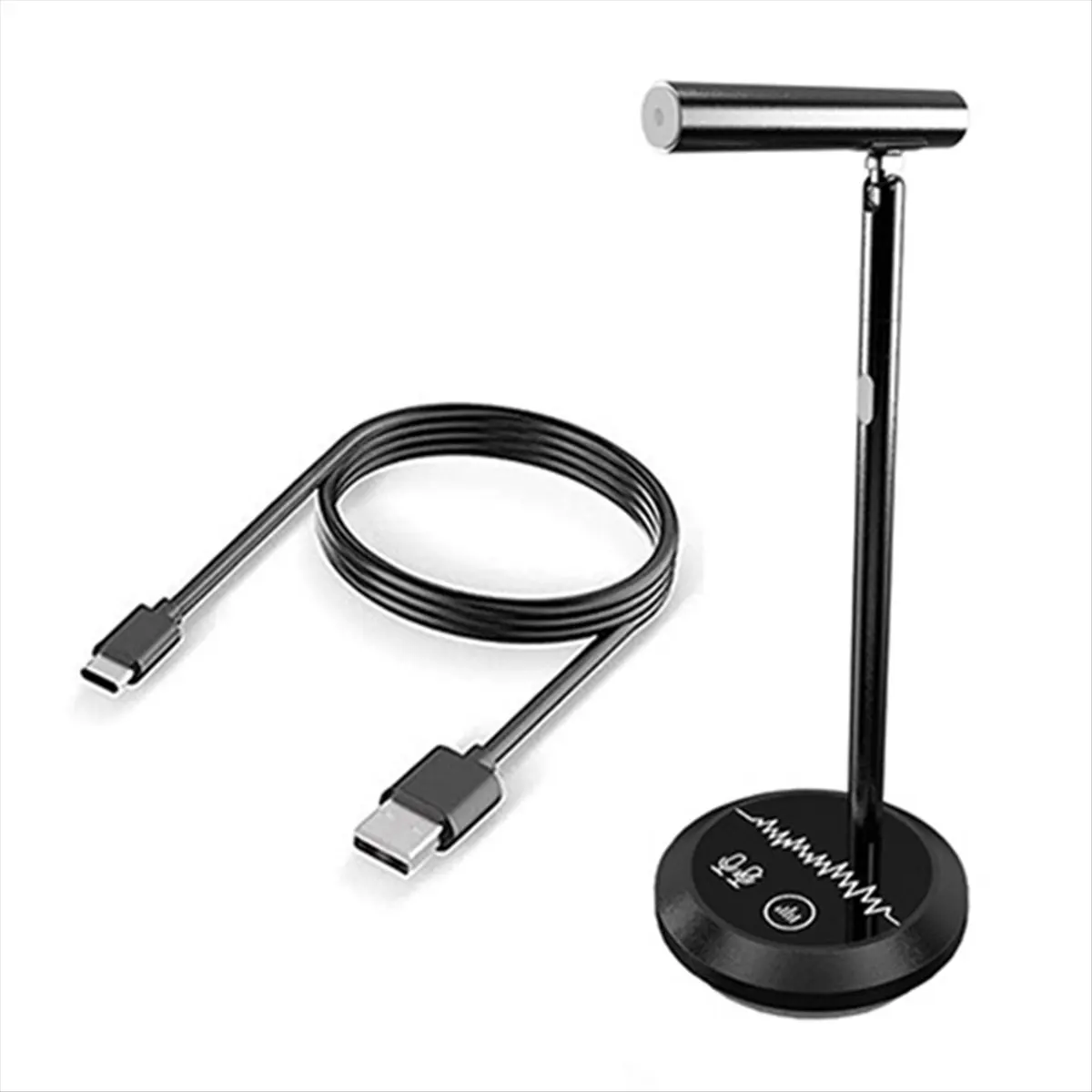 

Конденсаторный USB-микрофон ABAI для ПК, ноутбуков, компьютерных игр, записи в прямом эфире, онлайн-конференций